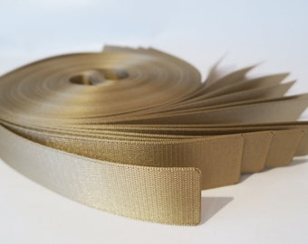 1.50/meter webbing 10 x 3.26 m beige - 32.60 meters, 48 mm car belt