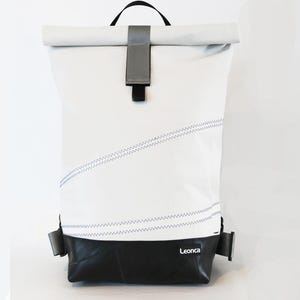 Upcycled Backpack made from sail
