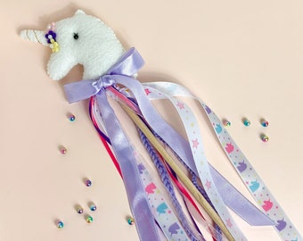 Fairy Wand Unicorn Unicorn Wand Felt Party Favor Wands - Etsy