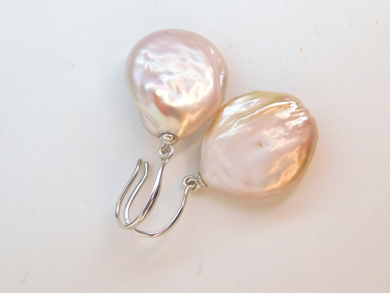 925 Sterling Silver Baroque Pearls So Unique! Dreamlike pearls apricotlavendel