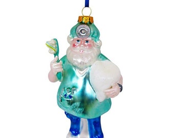 Zahnarzt  Weihnachtsbaumfigur aus Glas