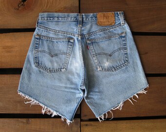 levis 501 button fly shorts