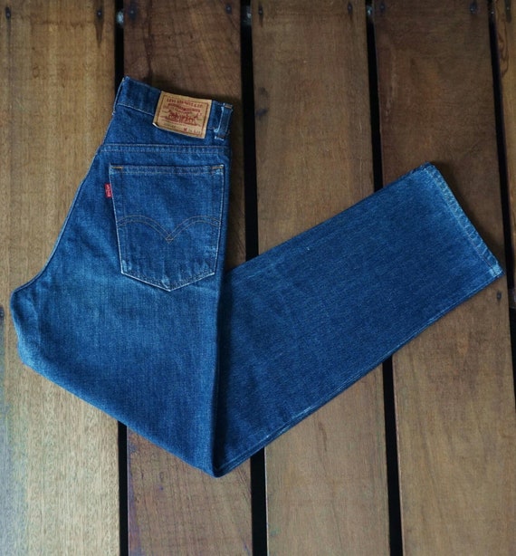 90 s Levi Strauss 302 High Waist Women Dark Blue Straight Leg Jeans W26 L28 Vintage Levis 302 02 High Rise Mom Jeans Size 26 Made in Japan Etsy Australia