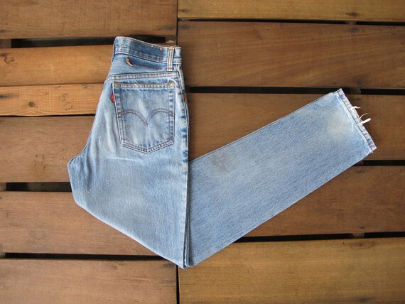 90's Distress Levi Strauss 510 High Waist Women Fa