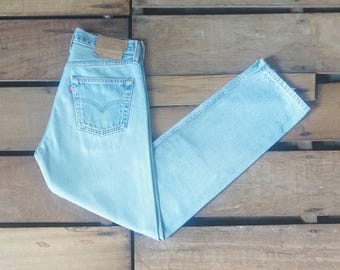 Black Levis 501 - W34 L30 - 80s 90s Levi Strauss Red Tab Denim 