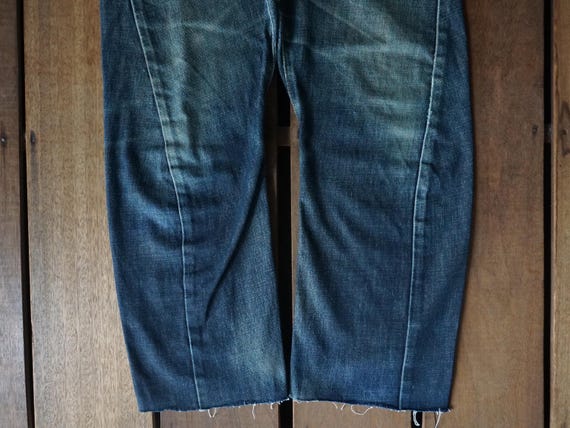 Vintage Edwin E Function Jeans: Faded Blue Denim,… - image 3