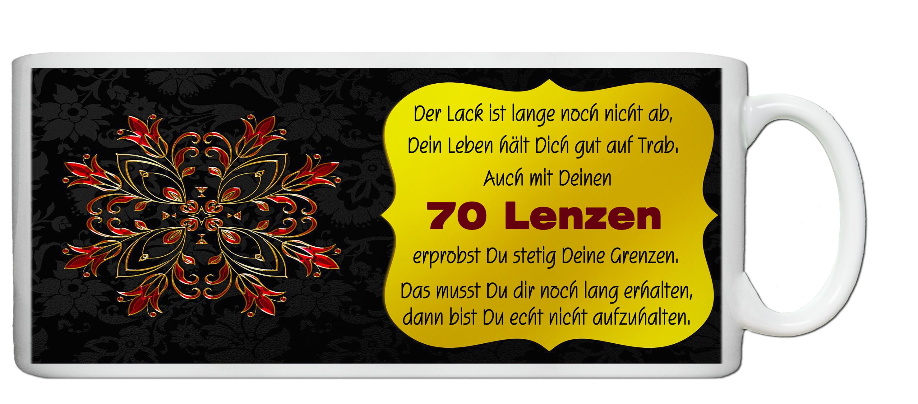 Tasse 70. Geburtstag Mit Spruch Geschenk Runder Geburtstag Etsy
