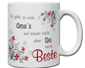 Tasse "Es gibt so viele Omas auf dieser Welt..."