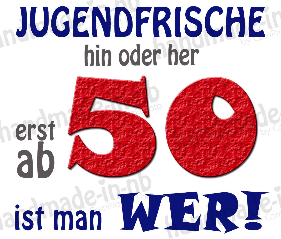 Tasse 50. Geburtstag mit Spruch, Geschenk runder Geburtstag