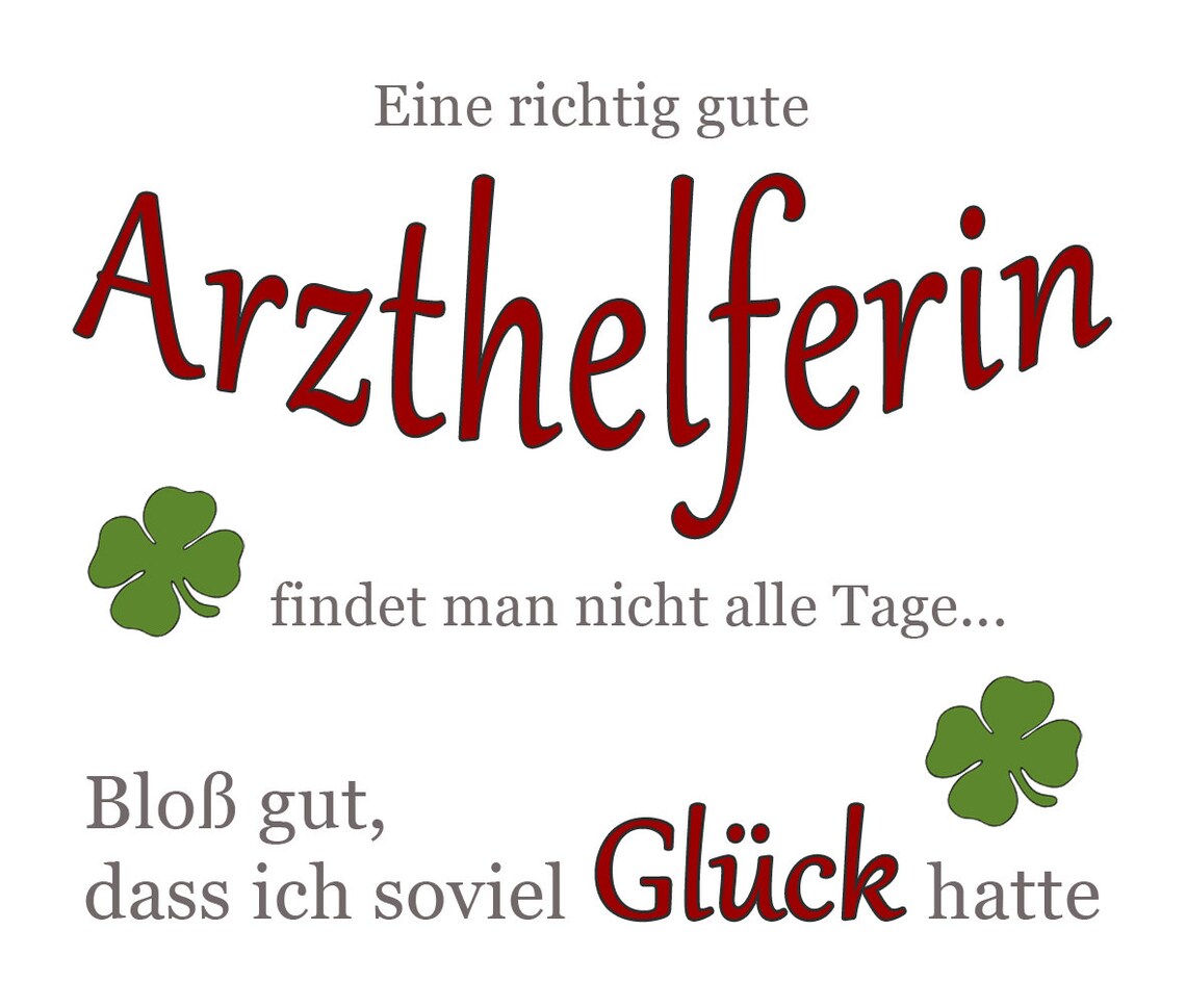 Geschenk Arzthelferin Tasse personalisierbar mit Spruch "Eine richtig