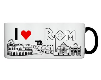 Tasse I love Rom, Städtetasse