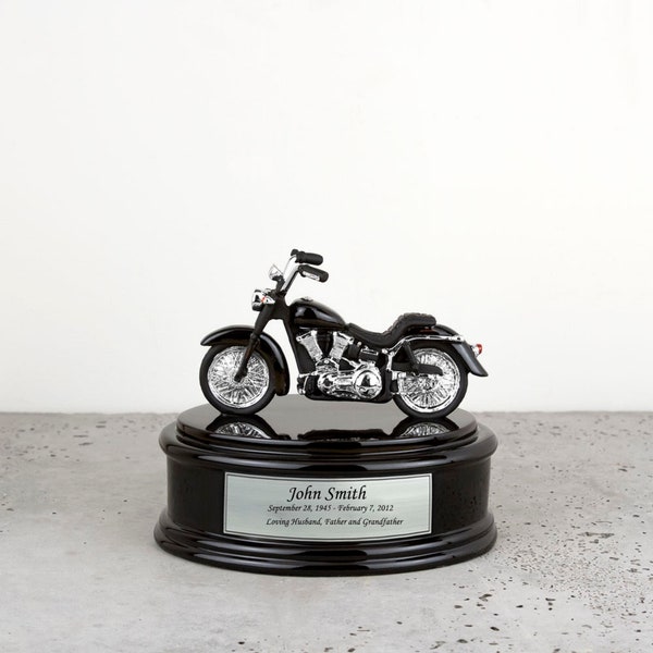 Motorcycle Urn Etsy