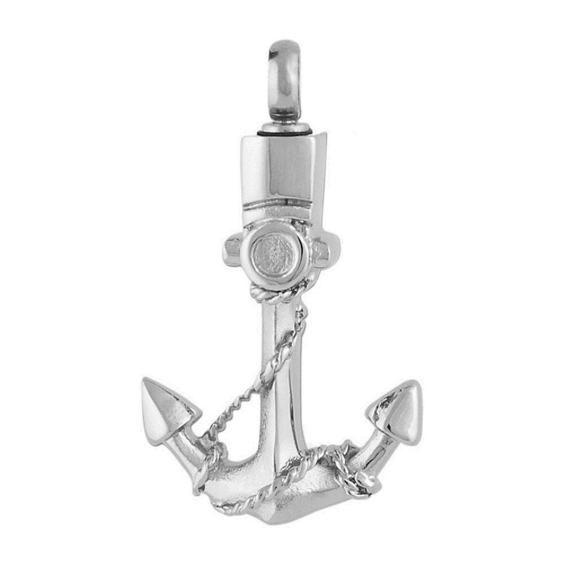 Perfect Memorials Anchor Stainless Steel Cremation Jewelry Etsy
