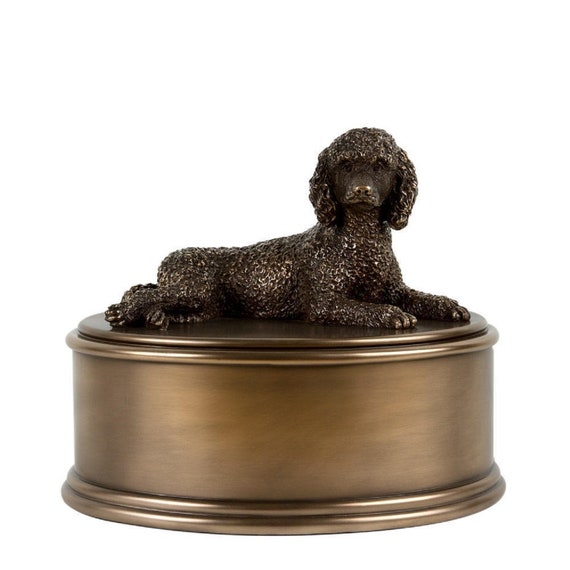 Perfect Memorials Poodle Figurine Cremation Urn Etsy New Zealand