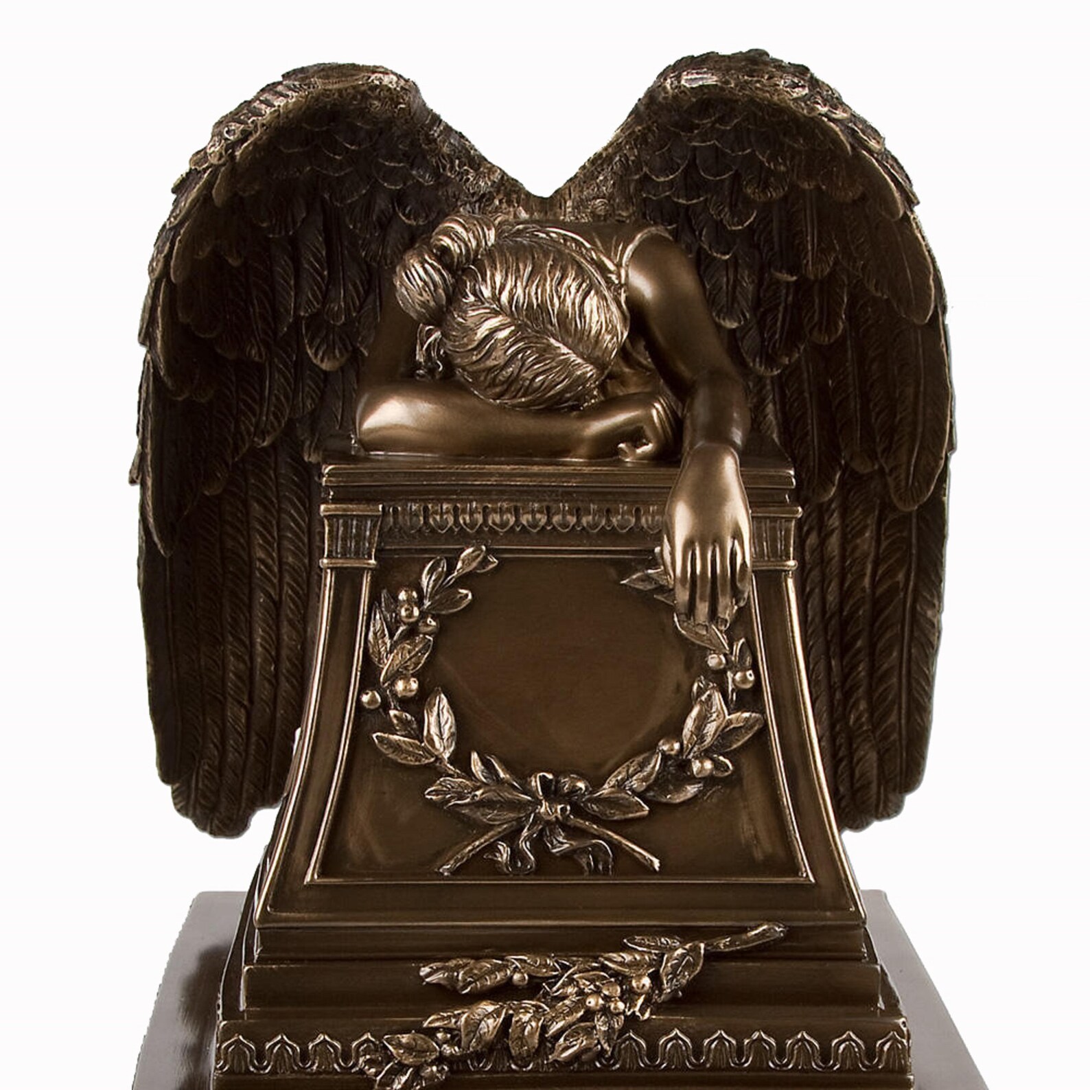 Perfect Memorials Bronze Finish Weeping Angel Cremation Urn Etsy