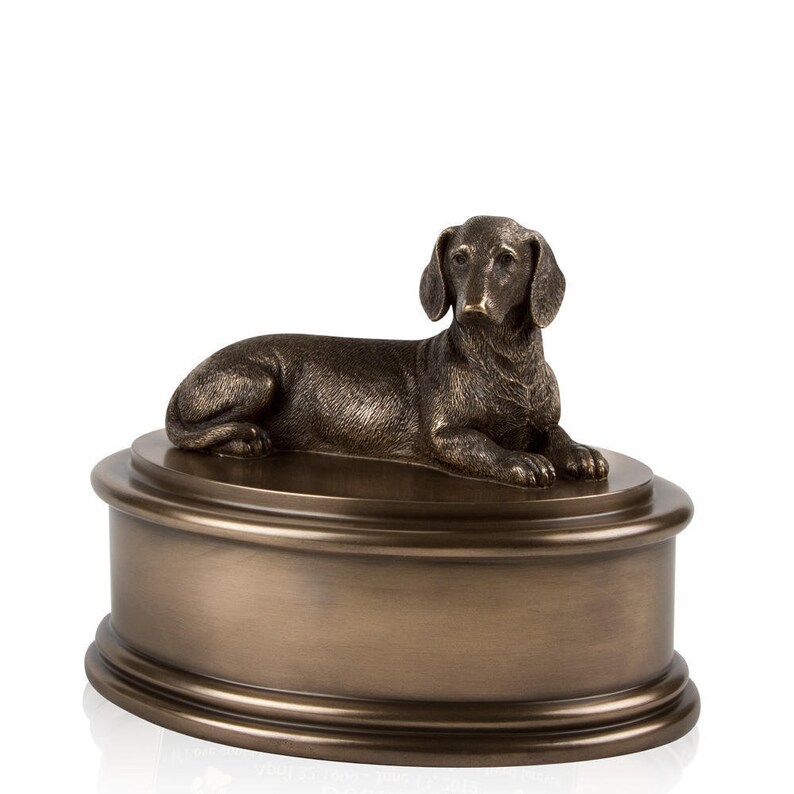 Perfect Memorials Dachshund Figurine Cremation Urn Etsy