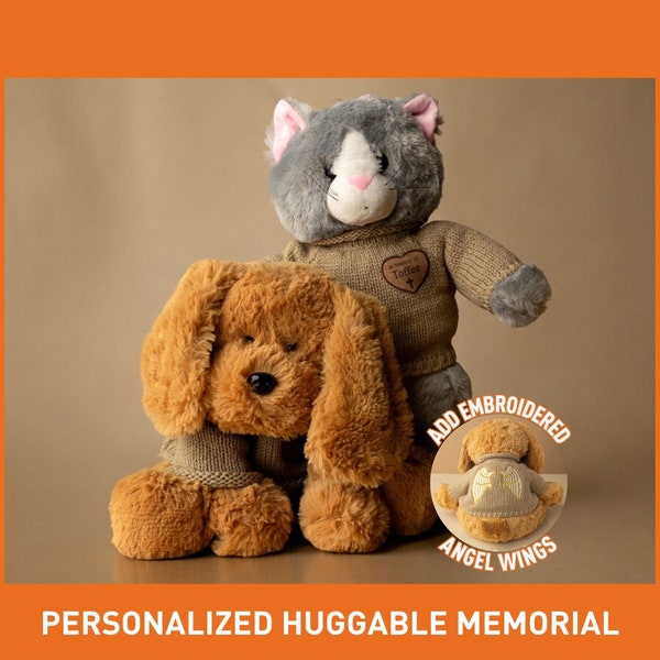 Keepsake Pet Stuffed Animal Etsy