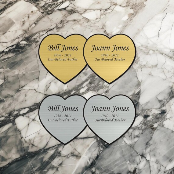 Perfect memorials heart hot sale