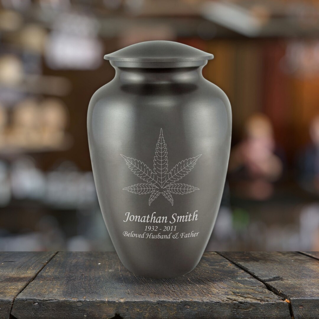 Marijuana Cremation Urn Urn for Ashes Adult Urn Etsy