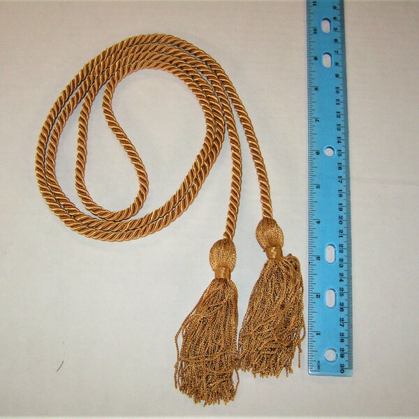 Light Bronze Graduation honor cord / Tassel Belt