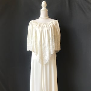 Vintage Semi Sheer Goddess Nightgown