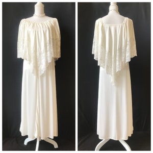 Vintage Semi Sheer Goddess Nightgown image 1