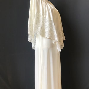 Vintage Semi Sheer Goddess Nightgown image 10