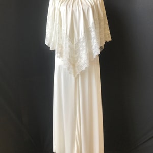 Vintage Semi Sheer Goddess Nightgown image 3