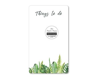 TO DO LIST planner monstera