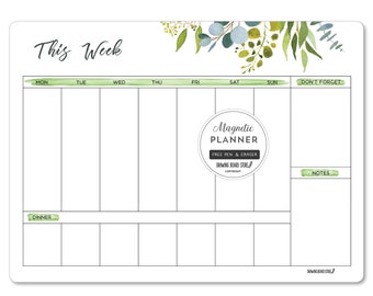 WEEKLY PLANNER Eucalyptus
