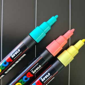 Uni Posca PC-3M Paint Marker Pastel Natural Color Fine Point 7