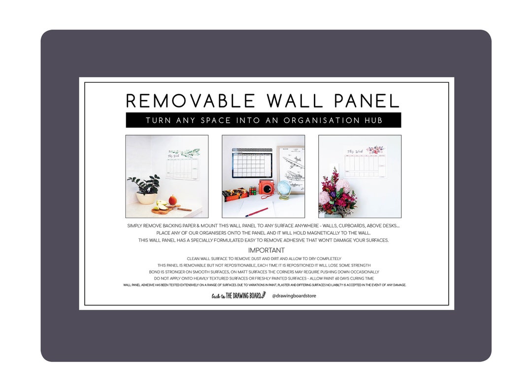 WALL PANEL Large Removable Etsy