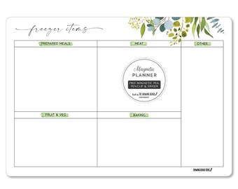 FREEZER LIST PLANNER Eucalyptus