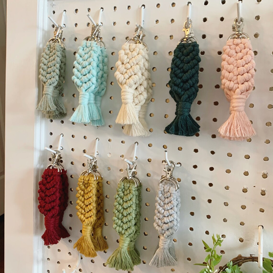 Macrame Boho Accessories Diy Keychain 578
