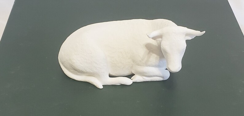 The Animals Set Of 3 1988 Lenox Nativity White Bisque Etsy