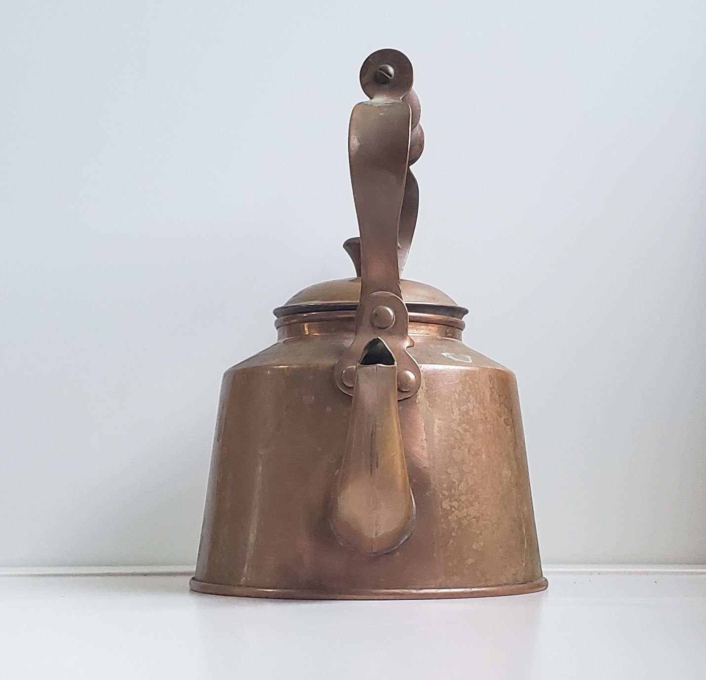 Vintage Portuguese Copper Teapot Etsy
