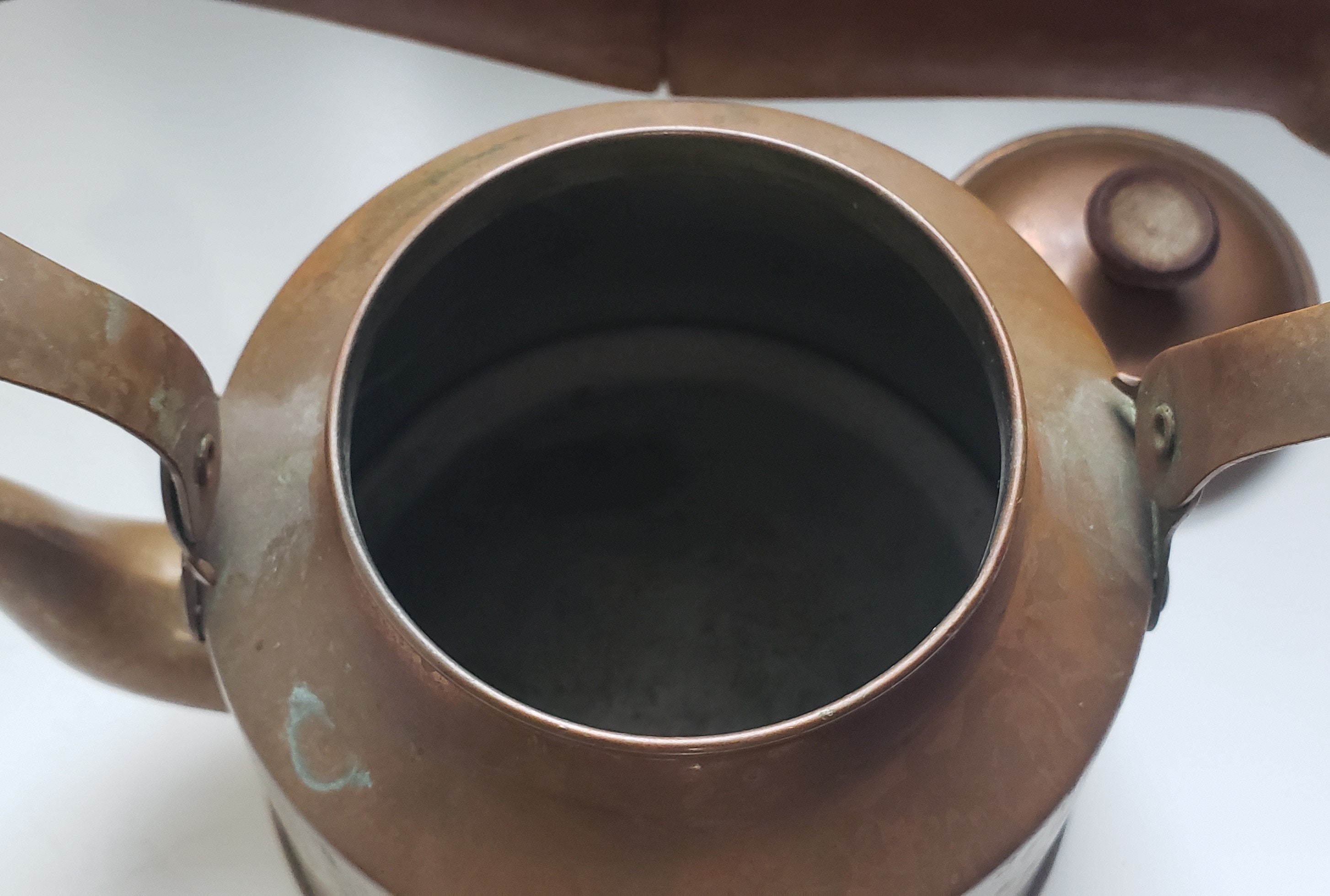 Vintage Portuguese Copper Teapot Etsy