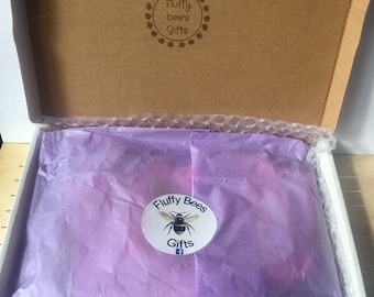 caja misteriosa, artículos misteriosos hechos a mano, bolsas sorpresa, cajas sorpresa.