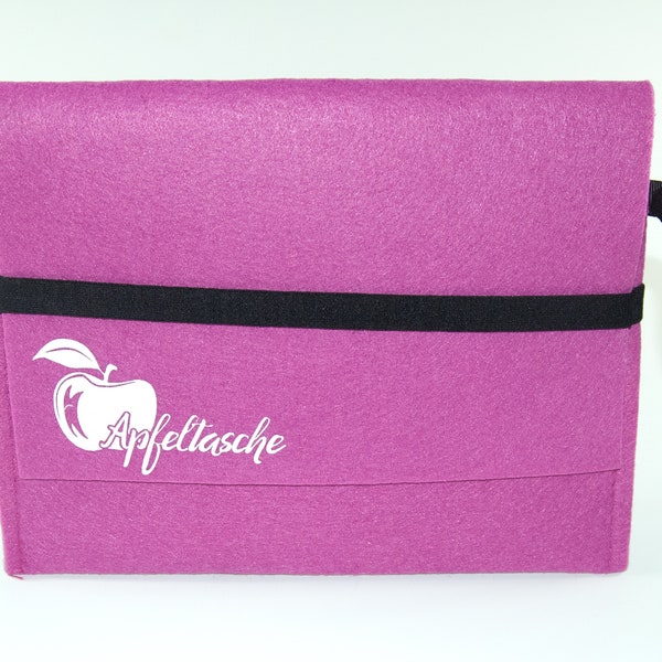 Filztasche Pink für iPad 3 9,7" Apfeltasche