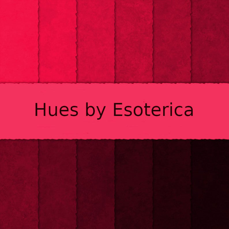 Hues by Esoterica Red Digital Paper Pack