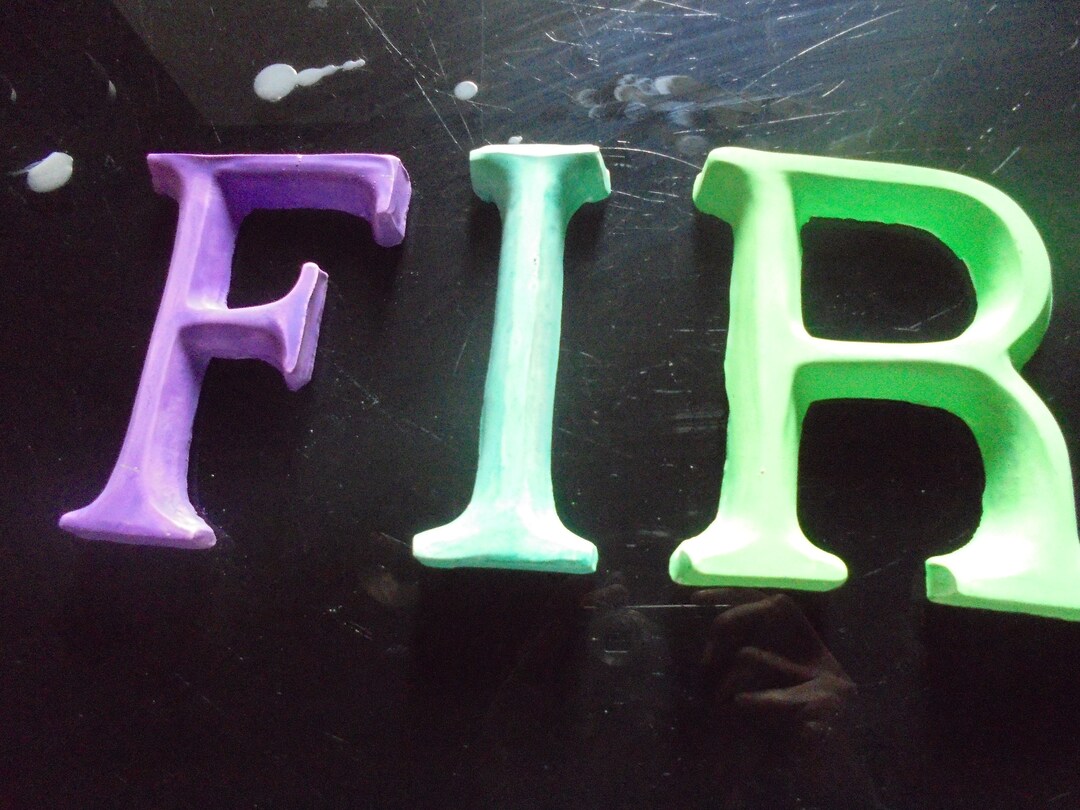 1 Letter R Mold Mold Mold Length: 13 Cm, 4.9 Inch Soap Plaster Concrete ...