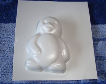 Molde de pingüino, molde de fundición de pingüinos, para jabón, yeso, concreto y más