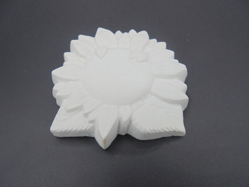 sunflower casting small plaster concrete and more for soap Sunflower shape