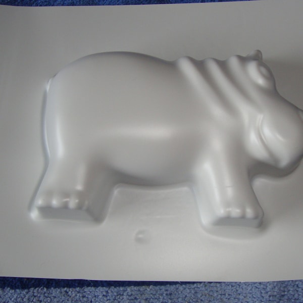 Hippo shape, hippo cast, satisfied, for soap, plaster, concrete and more