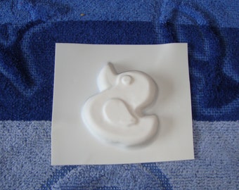 Duck mold, duck casting, small, for soap, plaster, concrete and more