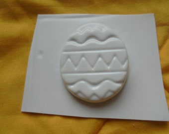 Easter egg mold, egg mold, with pattern, for soap, plaster, concrete and more