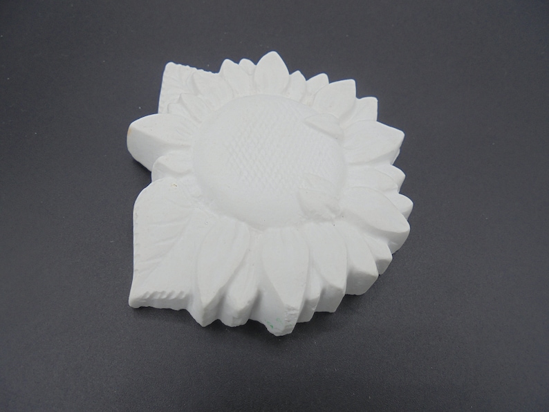 sunflower casting small plaster concrete and more for soap Sunflower shape