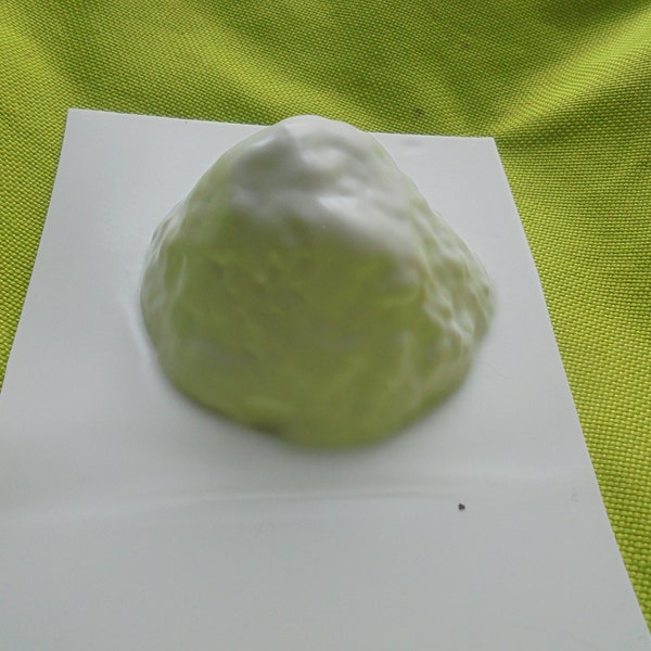 Mountain model making shape, mountain casting shape, small, for soap, plaster, concrete and more
