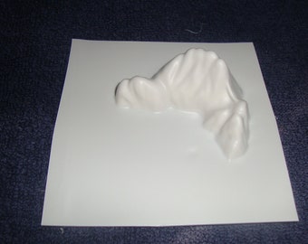 Mountain shape, mountain casting mold, mountain range small, for soap, gypsum, concrete and more