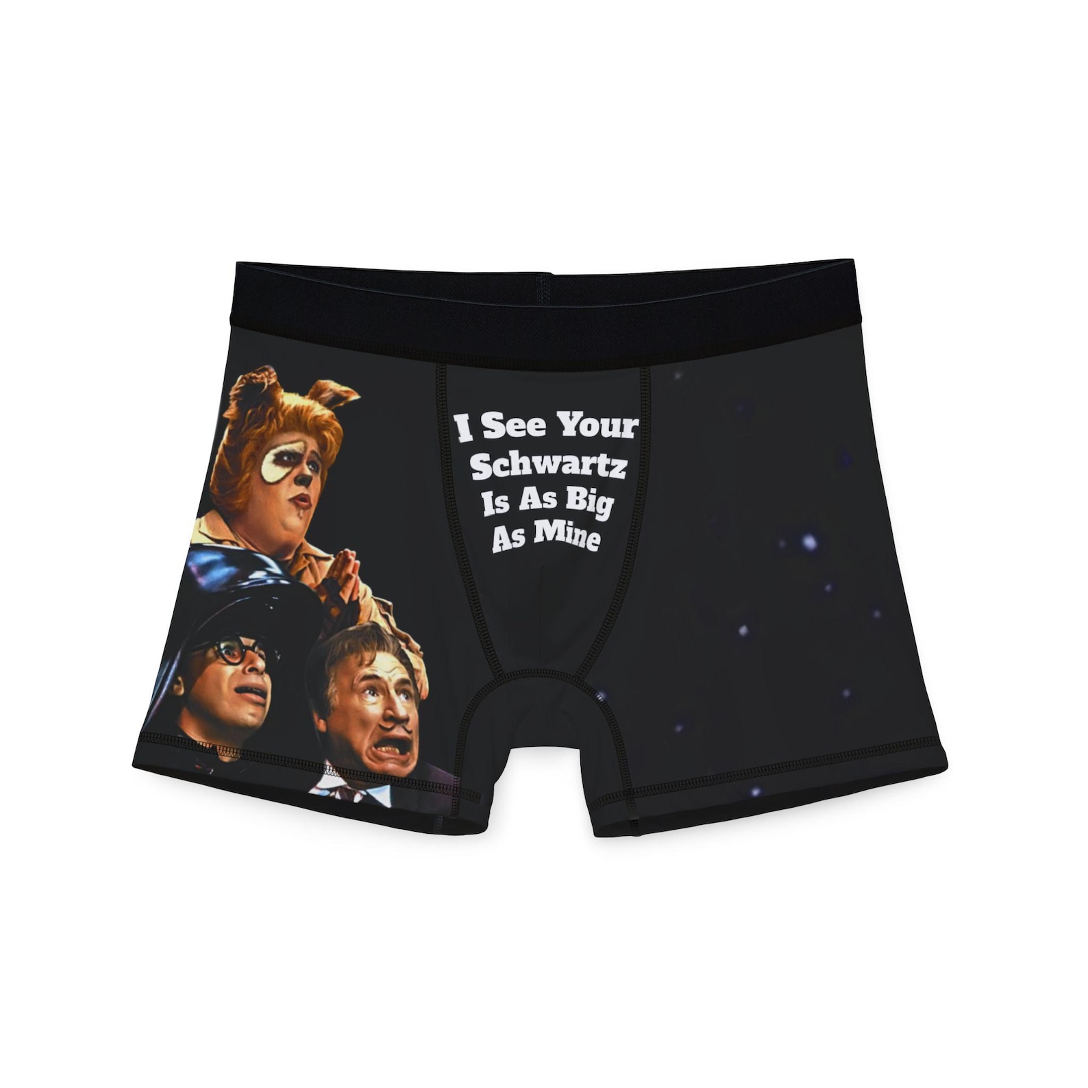 Spaceballs Men's Boxers. Boxers. Underwear. Mel Brooks. Fun. Movie. Schwartz. Gag. Joke.